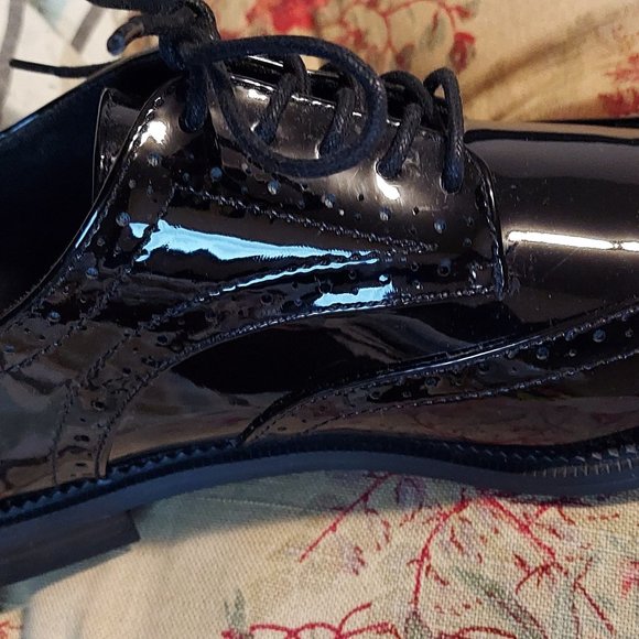 ASOS DESIGN OXFORD LEATHER BROGUE DRESS SHOES - Picture 5 of 12